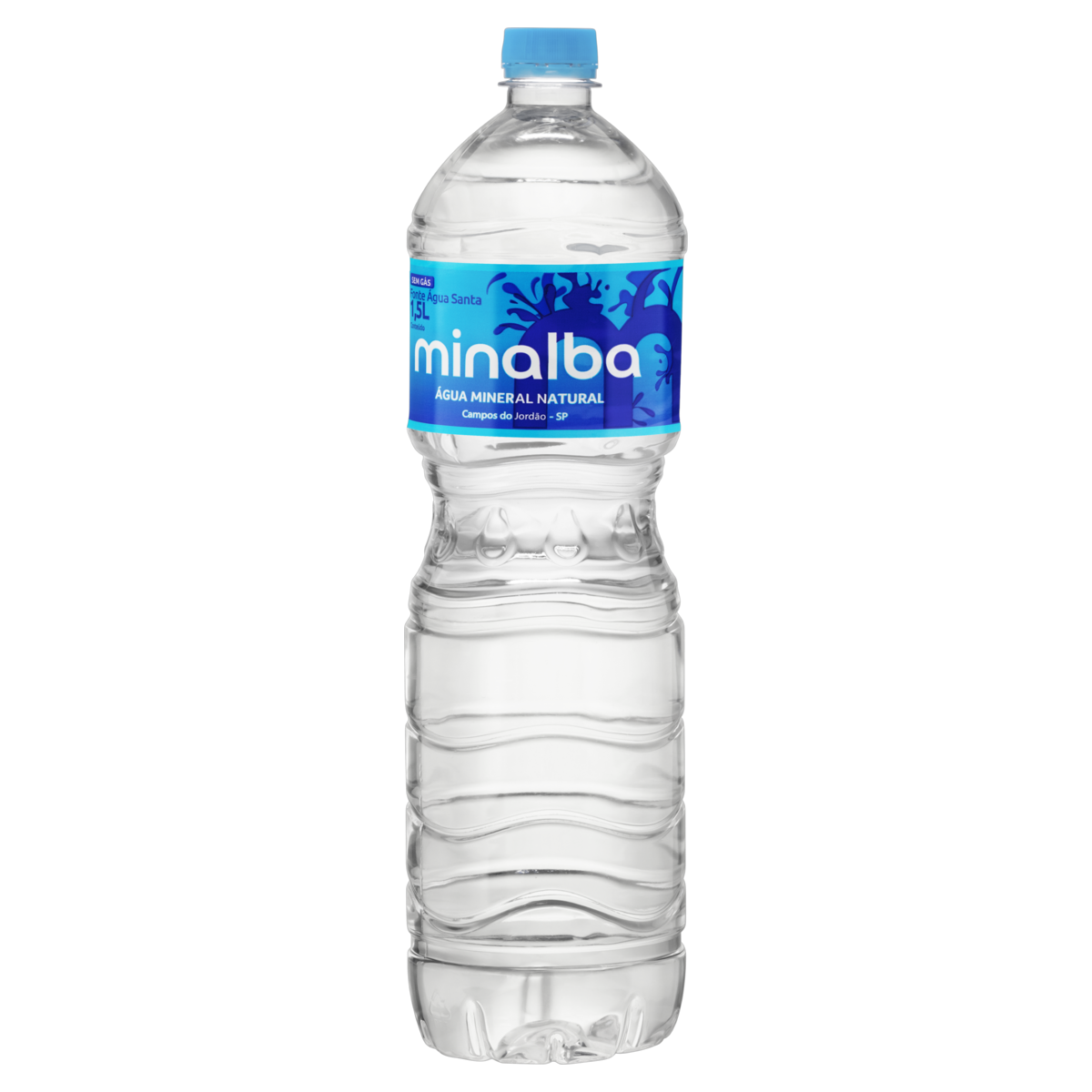 Água Mineral Natural sem Gás Minalba Garrafa 1,5l