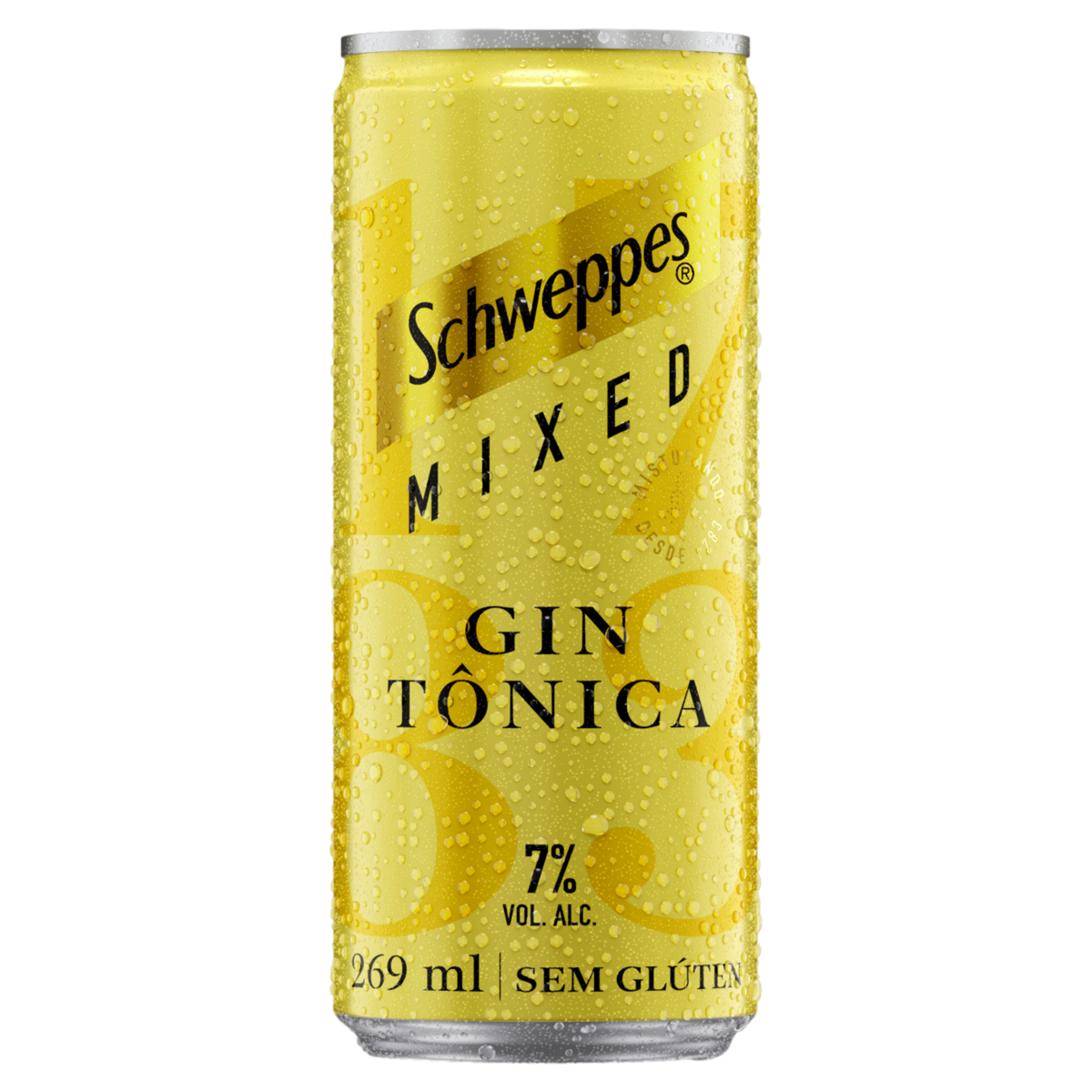 Gin Tônica Schweppes Mixed Lata 269ml