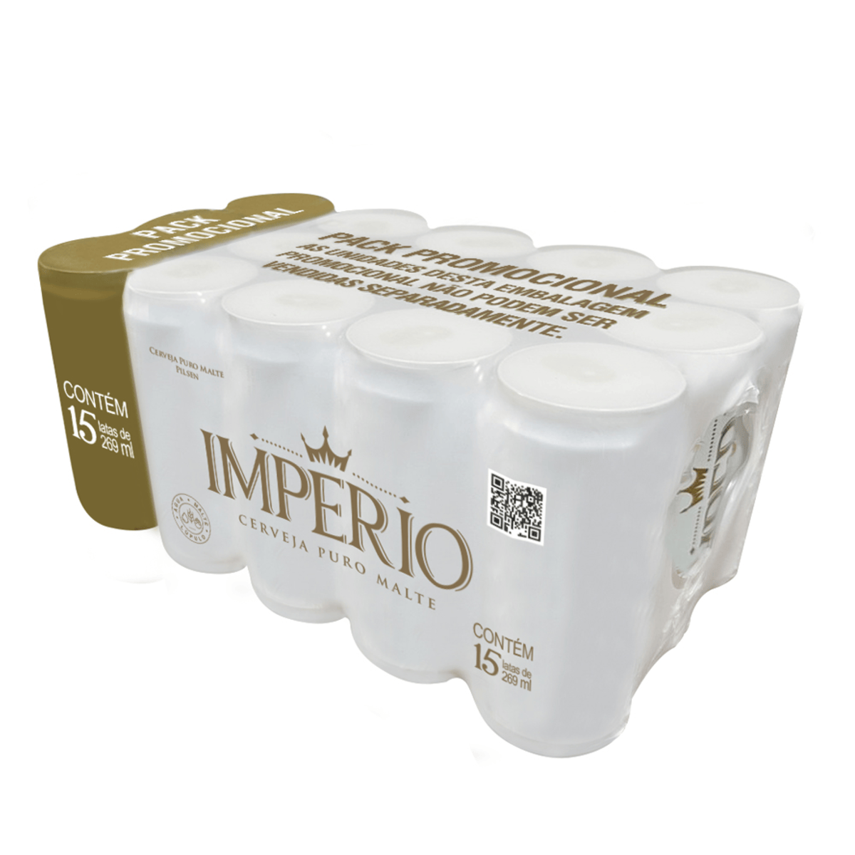 Cerveja Império Pilsen Lata 269Ml