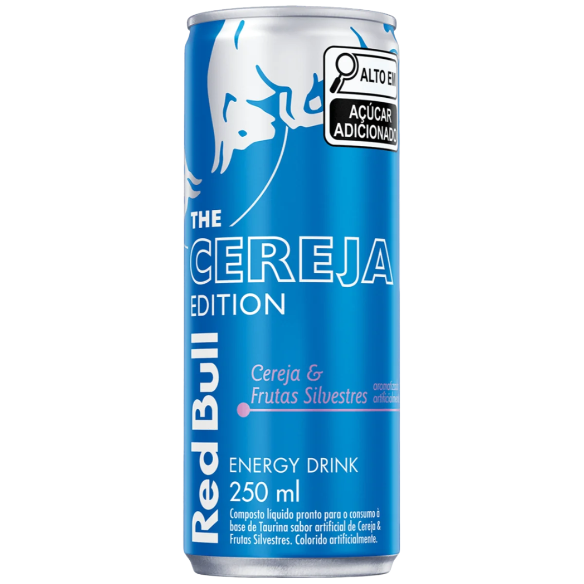 Energético Cereja e Frutas Silvestres Red Bull Lata 250ml The Winter Edition